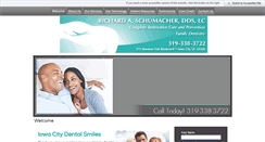 Desktop Screenshot of iowacitydentalsmiles.com